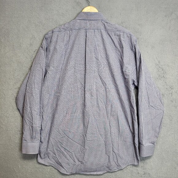 Brooks Brothers Shirt Mens 16 - 34 Madison Checkered Non Iron Supima Cotton - Picture 3 of 9